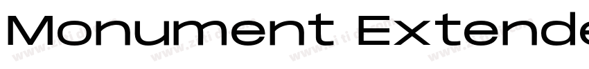 Monument Extended Bo字体转换